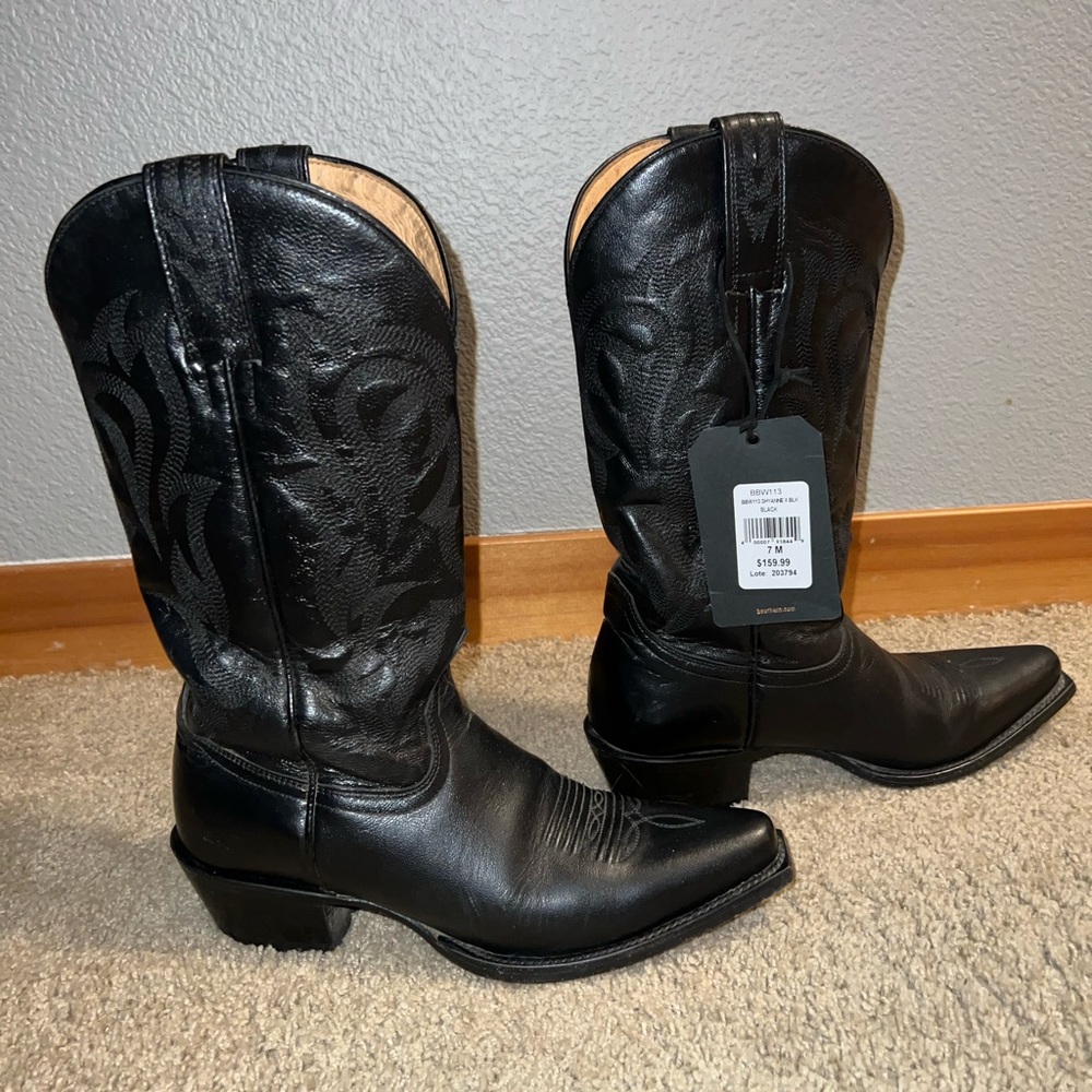 Shyanne Black Snip Toe Boots w/ tags!